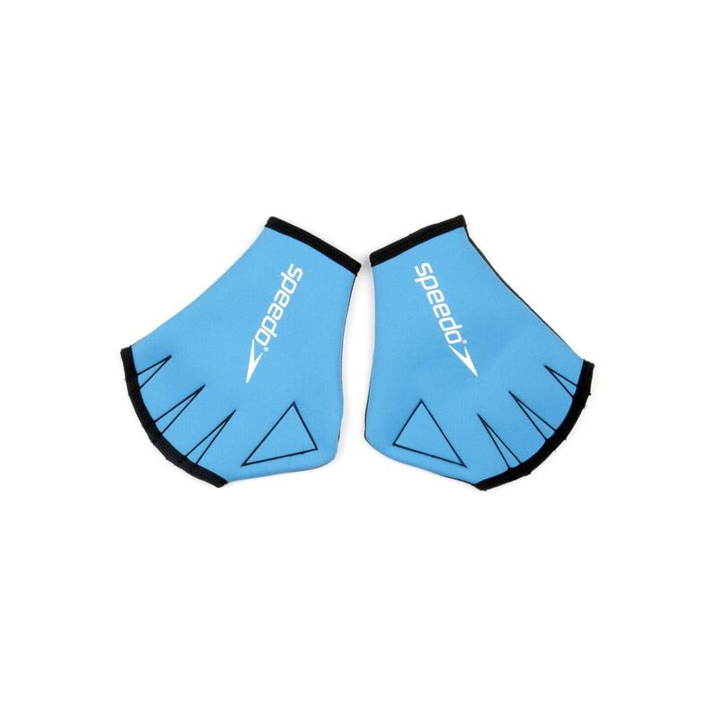 Schwimmhandschuhe für Erwachsene Unisex Blau/Schwarz