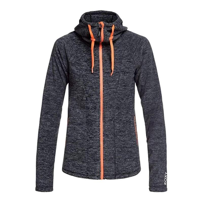 Roxy Damen Fleece Electric Feeling grau