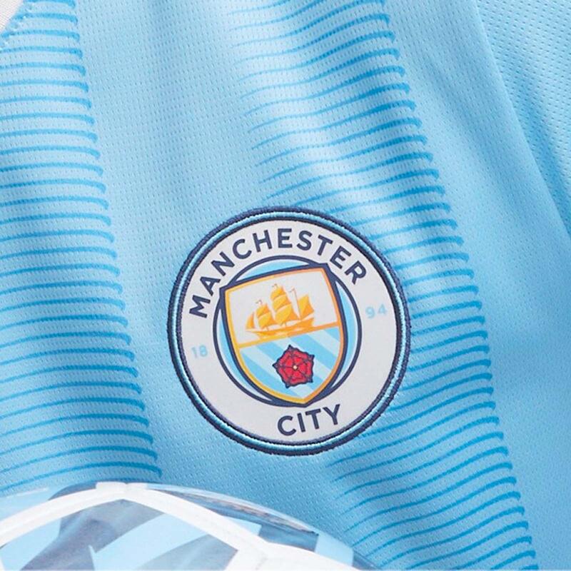 Divisa per neonati Manchester City F.C. Home PUMA Team Light Blue White