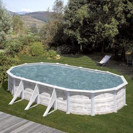 Piscina acero imitacion NORDICO 730 x 375 x 132 cm