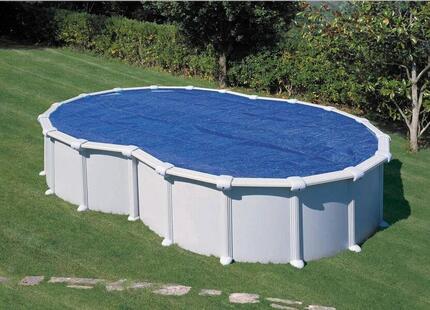 Piscine ovale à parois en acier blanc Varadero 500 x 340 x 120 cm