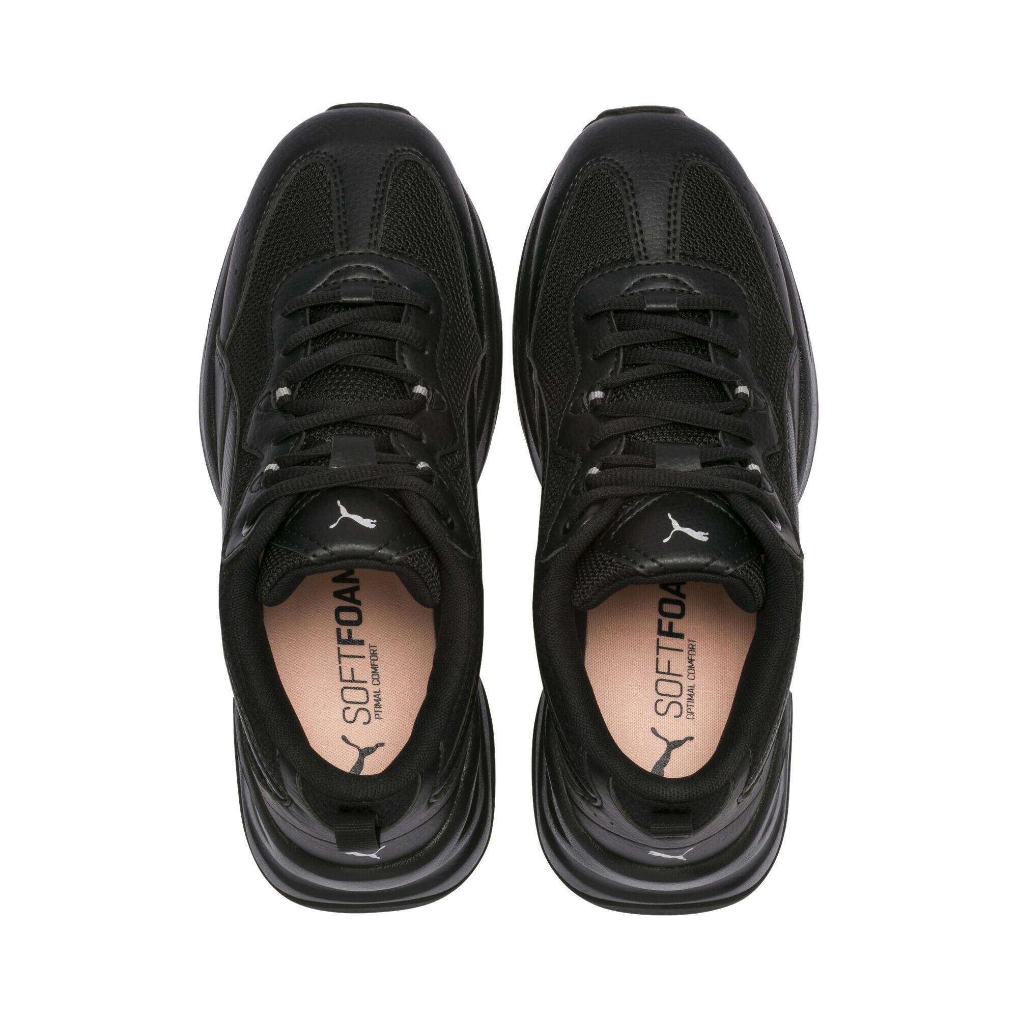 Cilia Sneaker Damen PUMA Black Silver Peach Bud Gray Pink 6/15