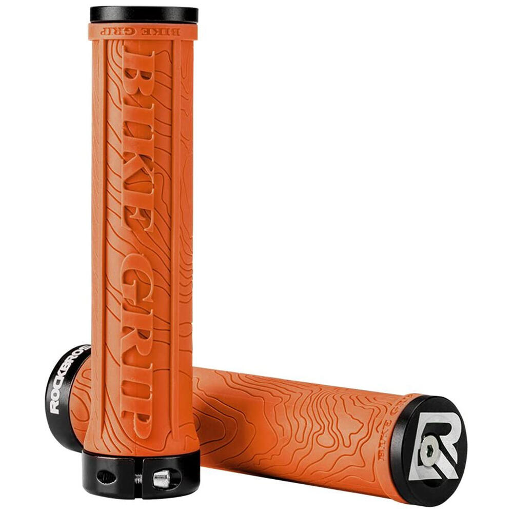 ROCKBROS Fietsstuurgrepen Ergonomische MTB-stuurgrepen Dubbele sloten