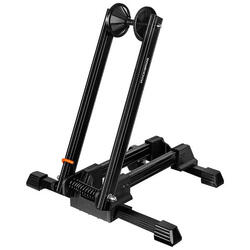 Support de Vélo Sol Râtelier Porte Vélo pour Roue Fixé Stable Fixé Stable Noir