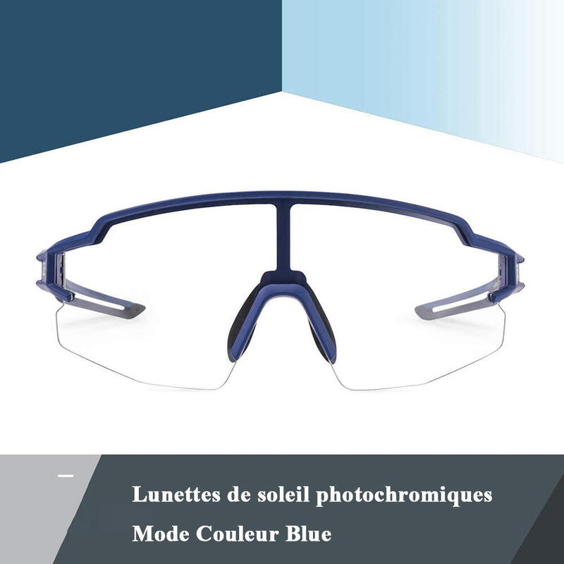 Lunette de Soleil Sport Lunette Soleil Photochromique Protection UV400