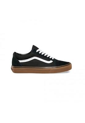 Sportschoenen vrouw vans gumsole bruin