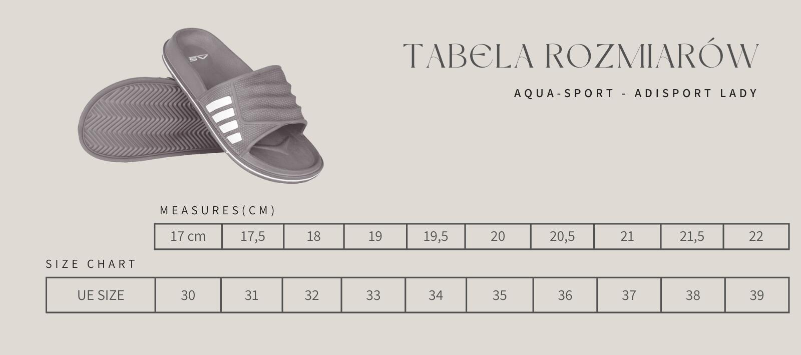 Klapki basenowe dla dzieci aqua-sport adisport junior 2/2