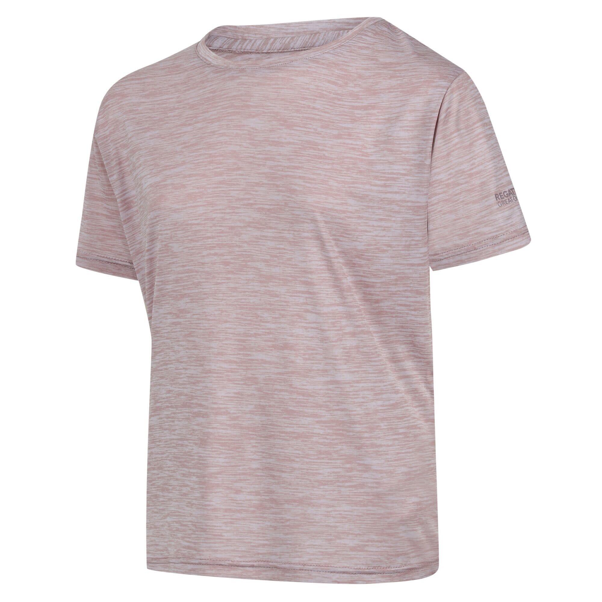 T Shirts E Camisas Crianças - REGATTA Fingal Kids - DuskyRose 3/6