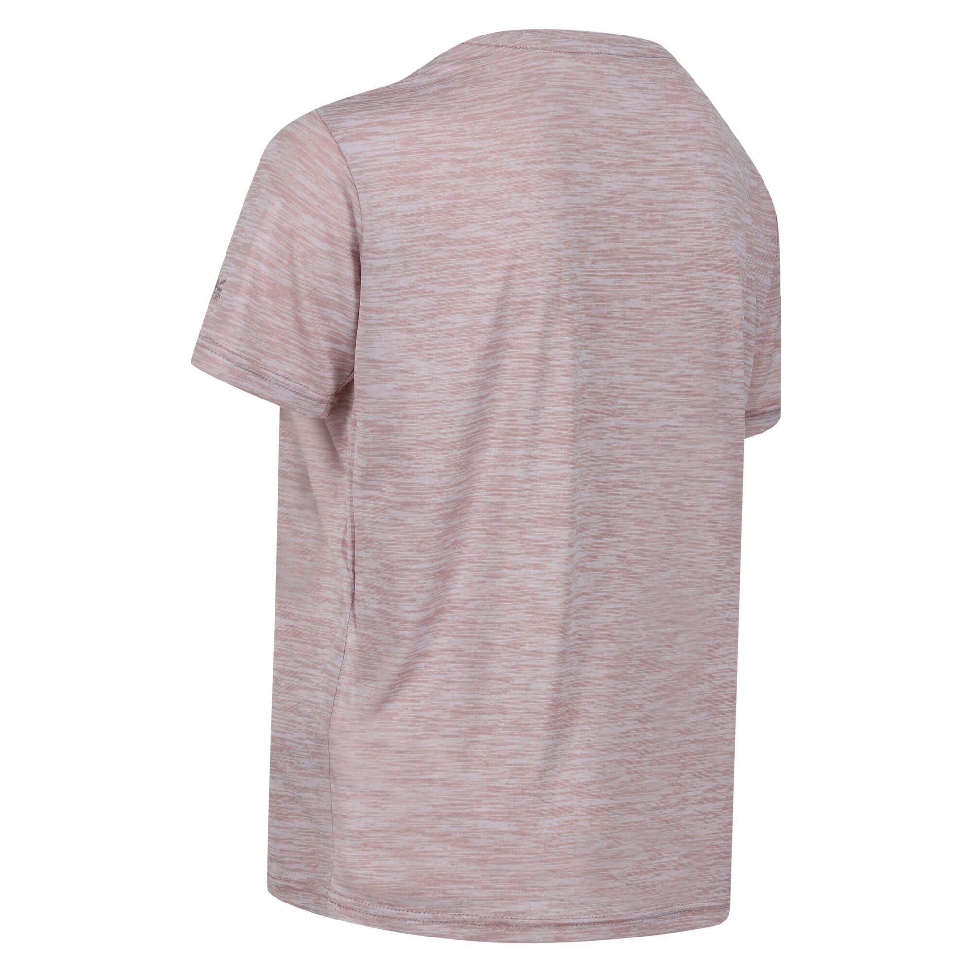 T Shirts E Camisas Crianças - REGATTA Fingal Kids - DuskyRose 4/6