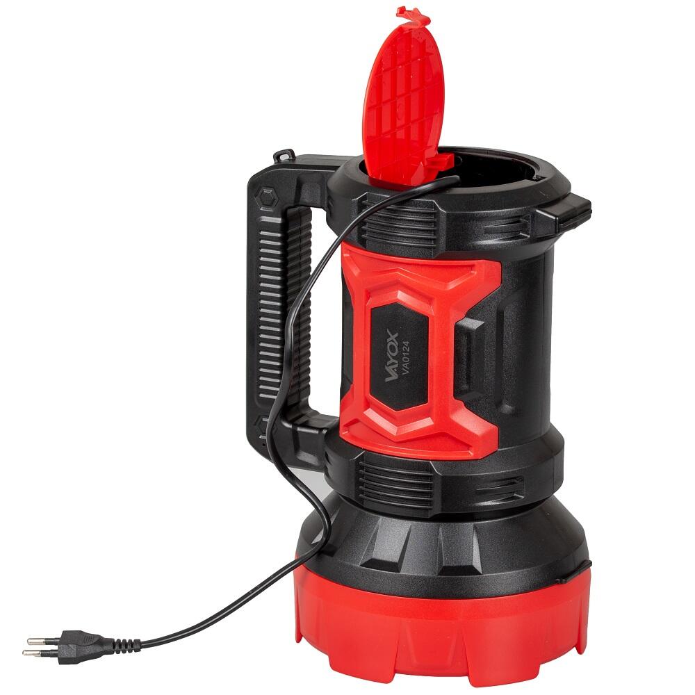 Suchscheinwerfer Vayox VA0124, akkubetrieben, 230V 3/7