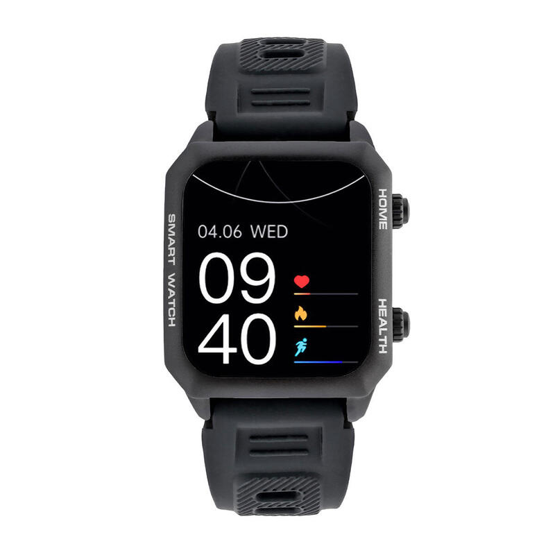 Reloj inteligente Multideporte Watchmark Focus Negro