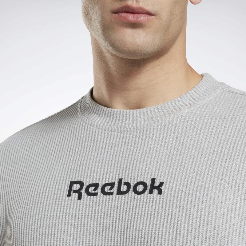 Jersey cuello redondo Reebok Identity Vector Tape Waffle