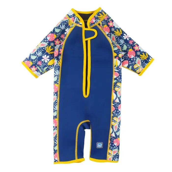Splash About Kids Shorty Wetsuit, Garden Delight