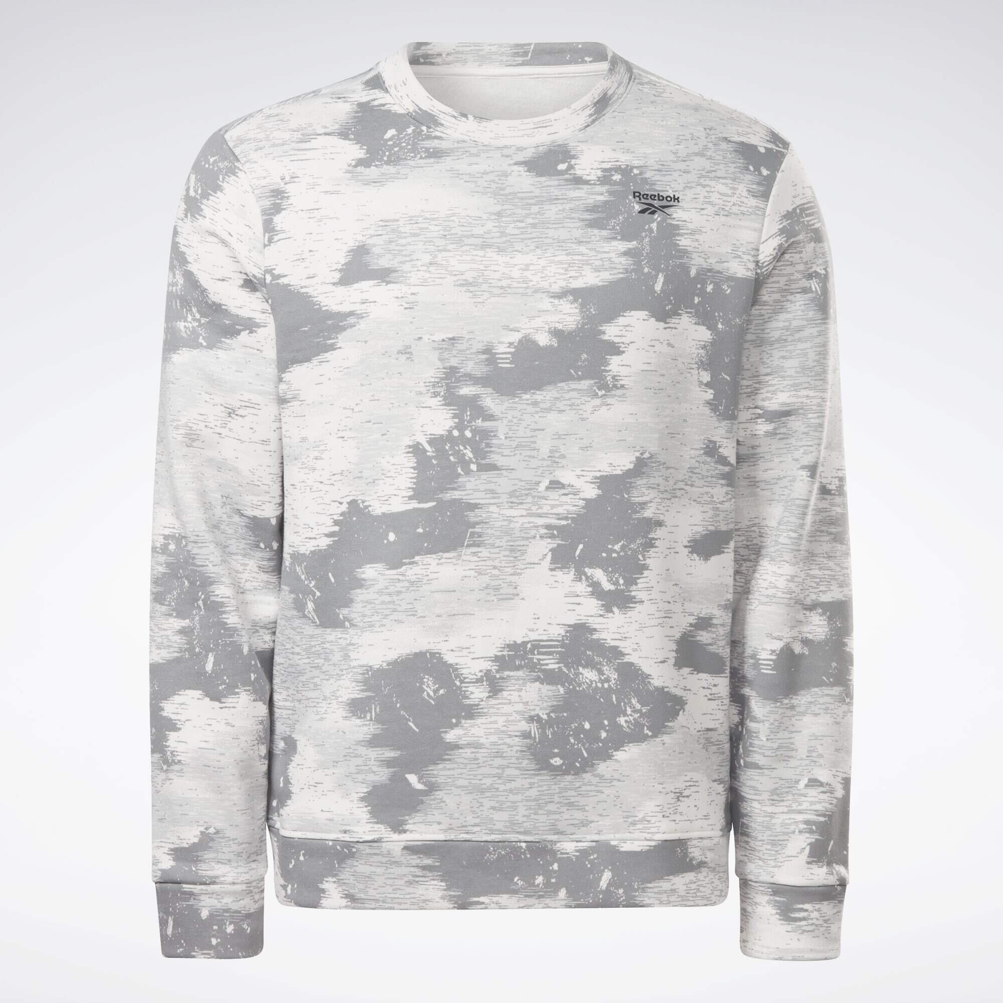 Reebok Identity Modern Camo Fleece Crew Sweatshirt 2/6