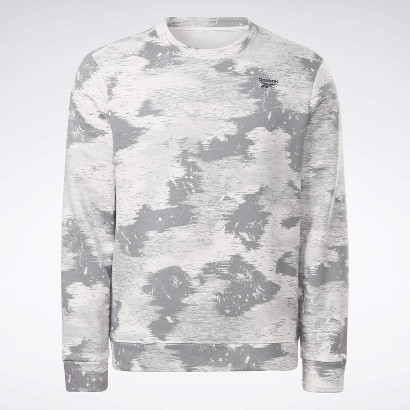 Reebok Identity Modern Camo Fleece Crew Sweatshirt