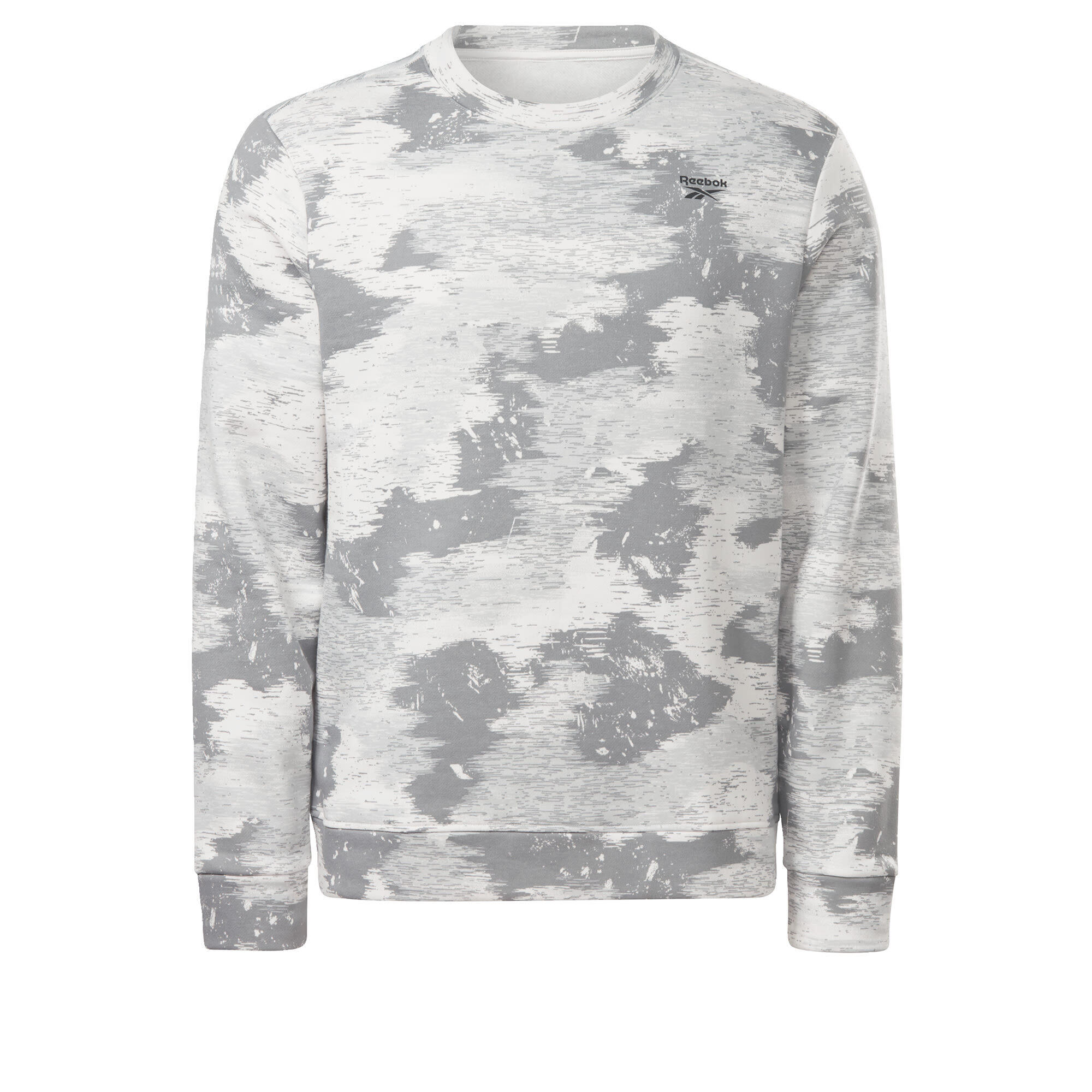 REEBOK Reebok Identity Modern Camo Fleece Crew Sweatshirt