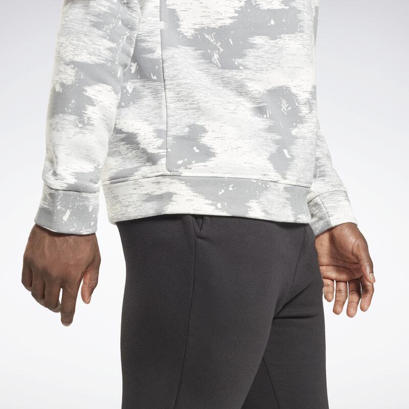 Reebok Identity Modern Camo Fleece Crew Sweatshirt