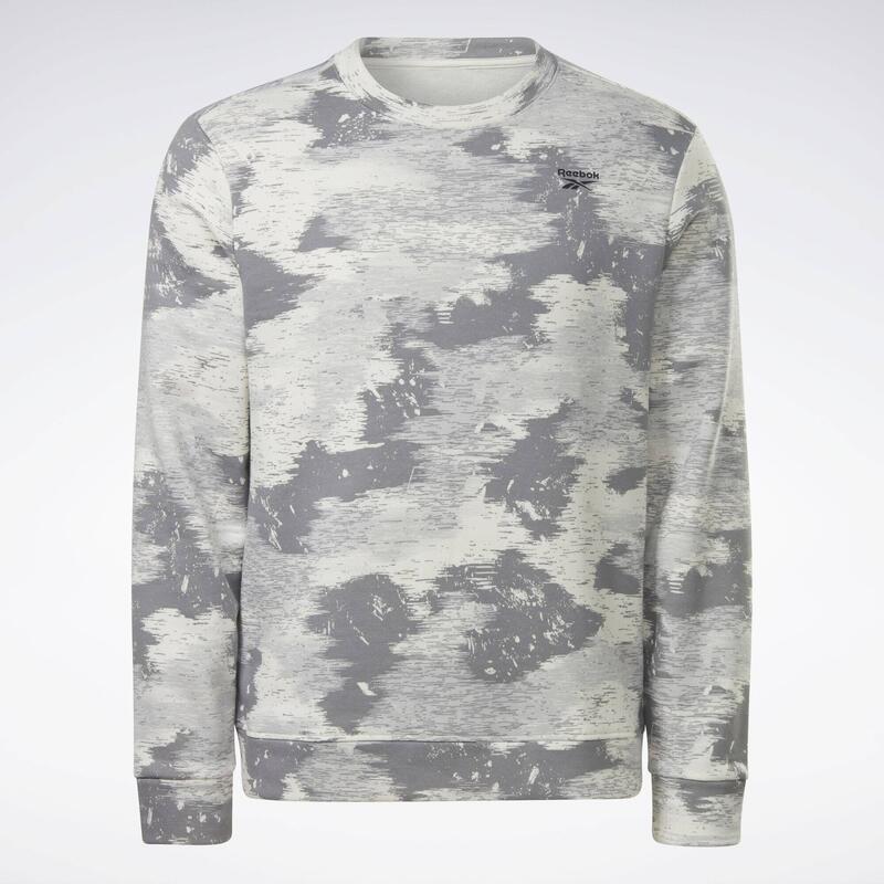 Reebok Identity Modern Camo Fleece Crew Sweatshirt