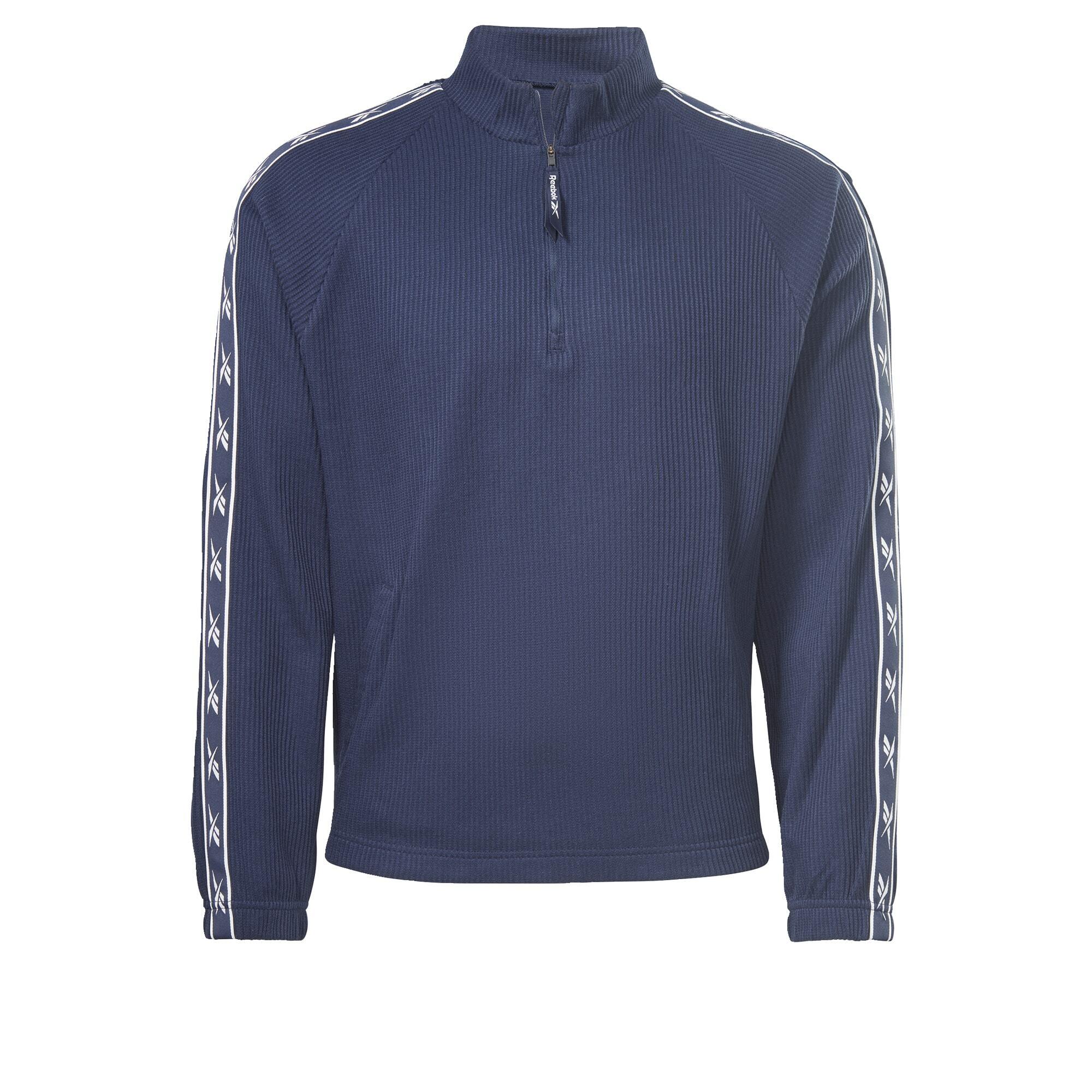 REEBOK Reebok Identity Vector Tape Waffle 1/4 Zip Top