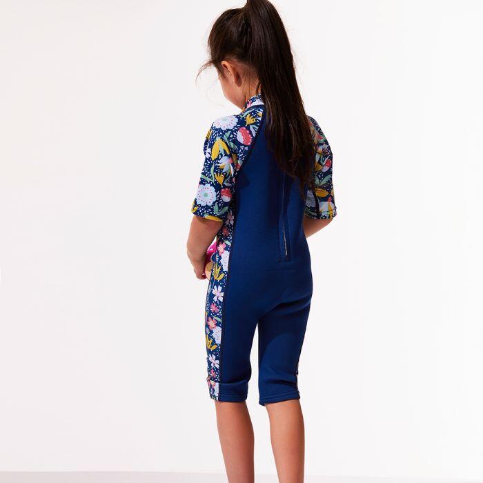 Costum pentru sporturile acvatice înot copii Splash About Combie UV, Dark Blue