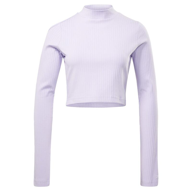 Maglia Yoga Cotton Rib Long Sleeve