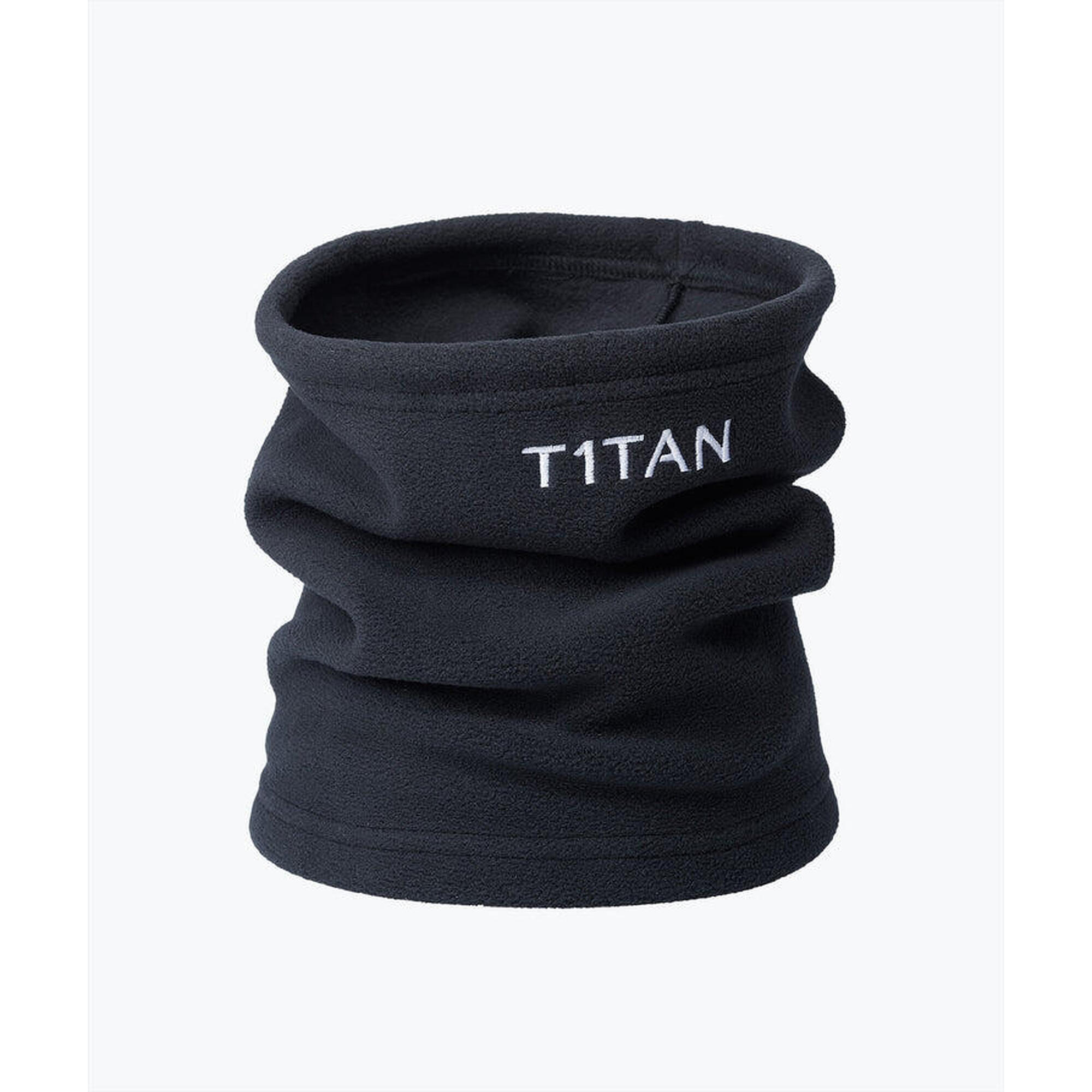 T1TAN Fleece neckwarmer - zwart
