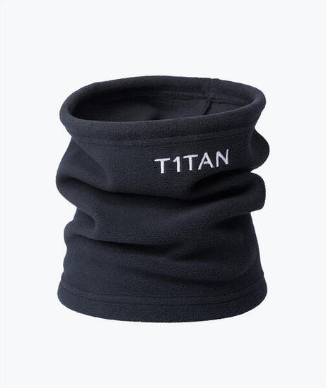 Cache cou en polaire - noir