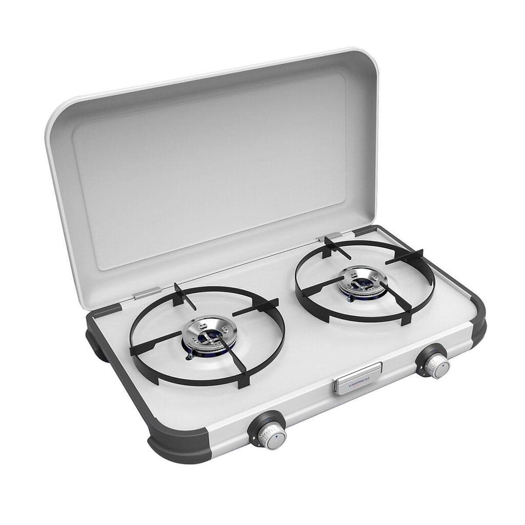 Campingaz Camping Kitchen 2 CV Double Burner Gas Stove