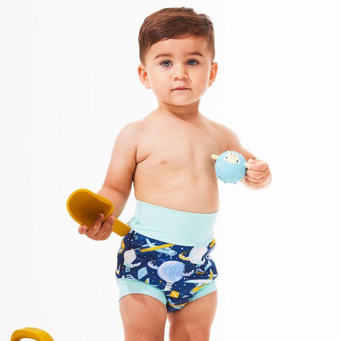 Splash About Baby & Toddler Happy Nappy Duo Reusable Swim Nappy Up in the Air 3/6