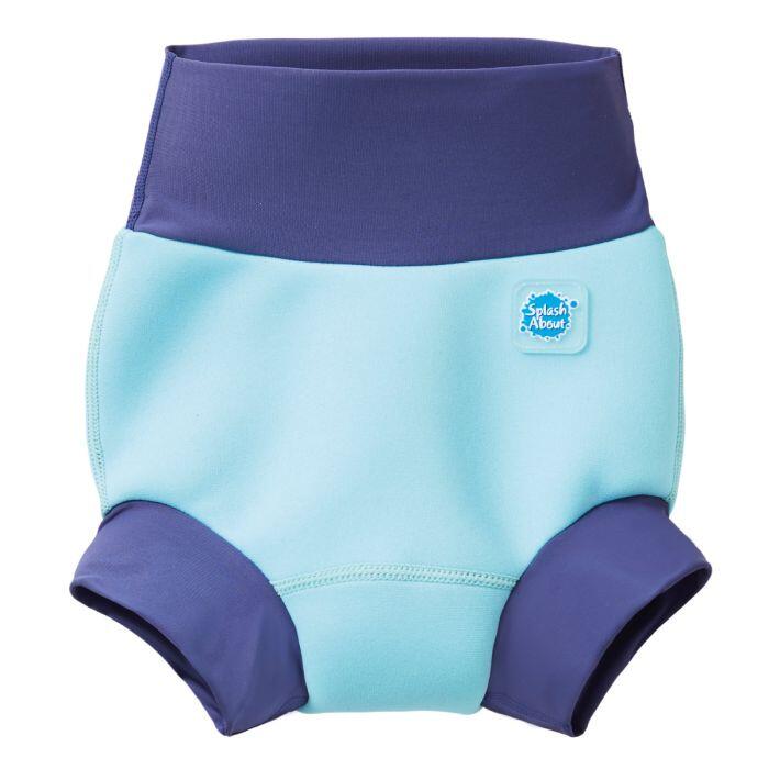 Splash About Baby & Toddler Happy Nappy Reusable Swim Nappy Blue Cobalt 1/4