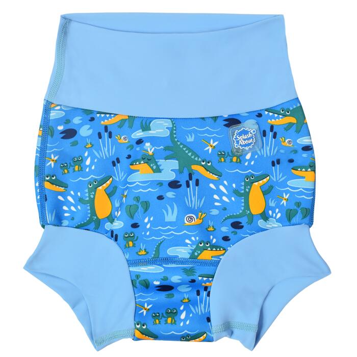 SPLASH ABOUT Splash About Baby & Toddler Happy Nappy Reusable Swim Nappy Crocodile Swamp