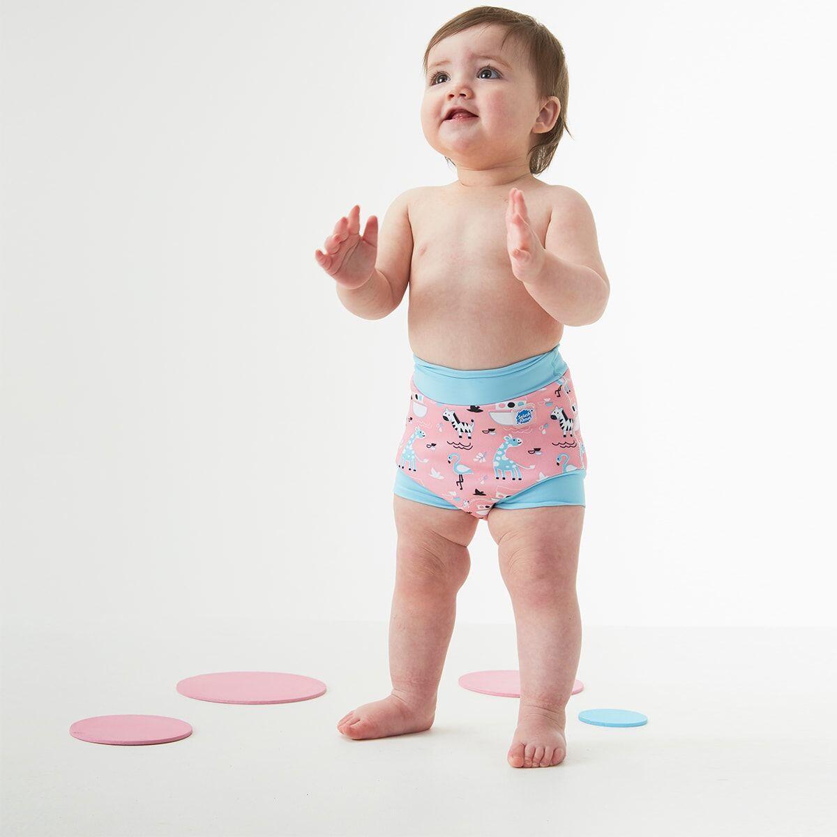 Splash About Baby & Toddler Happy Nappy Reusable Swim Nappy Nina's Ark 3/4