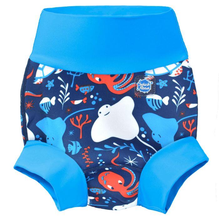 Splash About Baby & Toddler Happy Nappy Reusable Swim Nappy Under the Sea 1/7