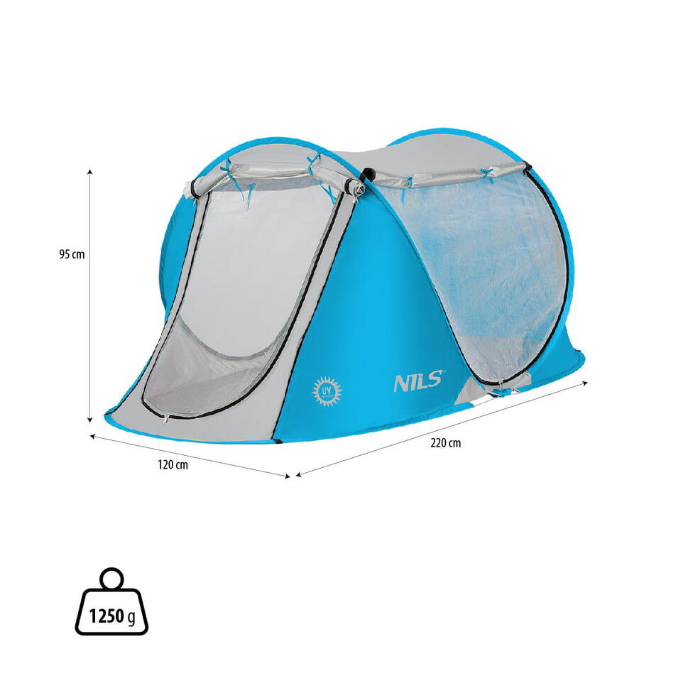 Namiot plażowy samorozkładający Nils Camp NC3043