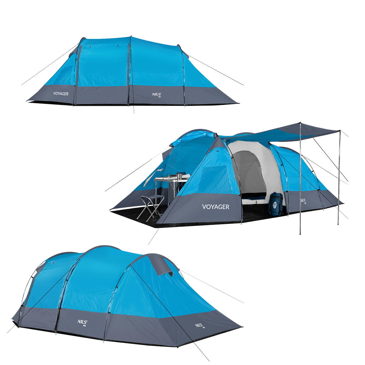 Campingtent Nc3027 Voyager Nils Camp 4/7