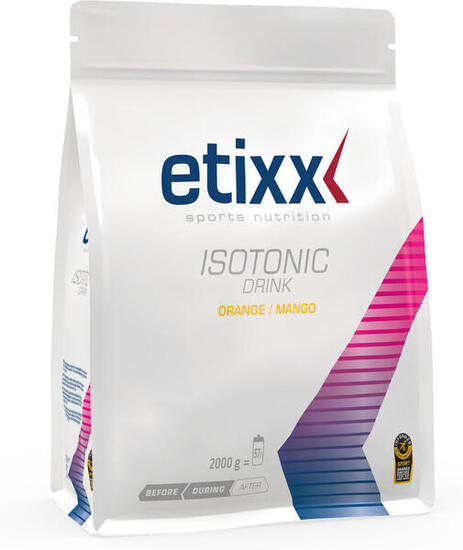 Etixx Isotonic Drink Sinaasappel-Mango Zak 2000g