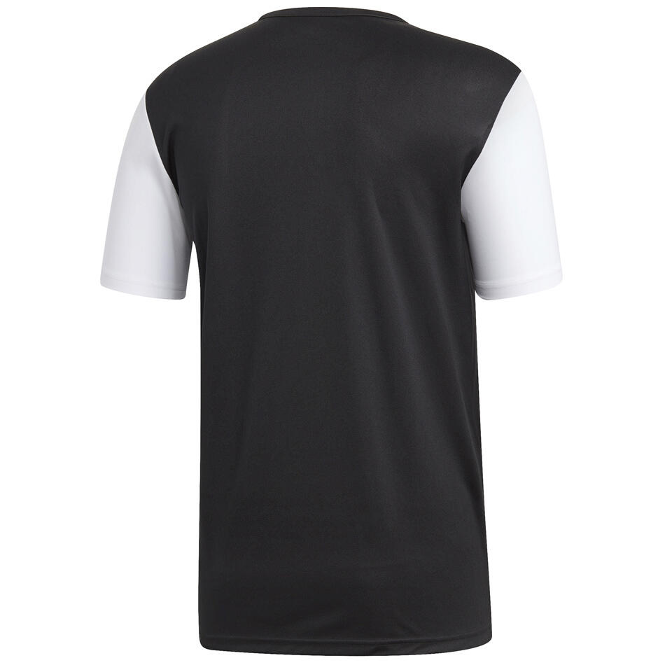 T-shirt da calcio uomo adidas nero 2/7