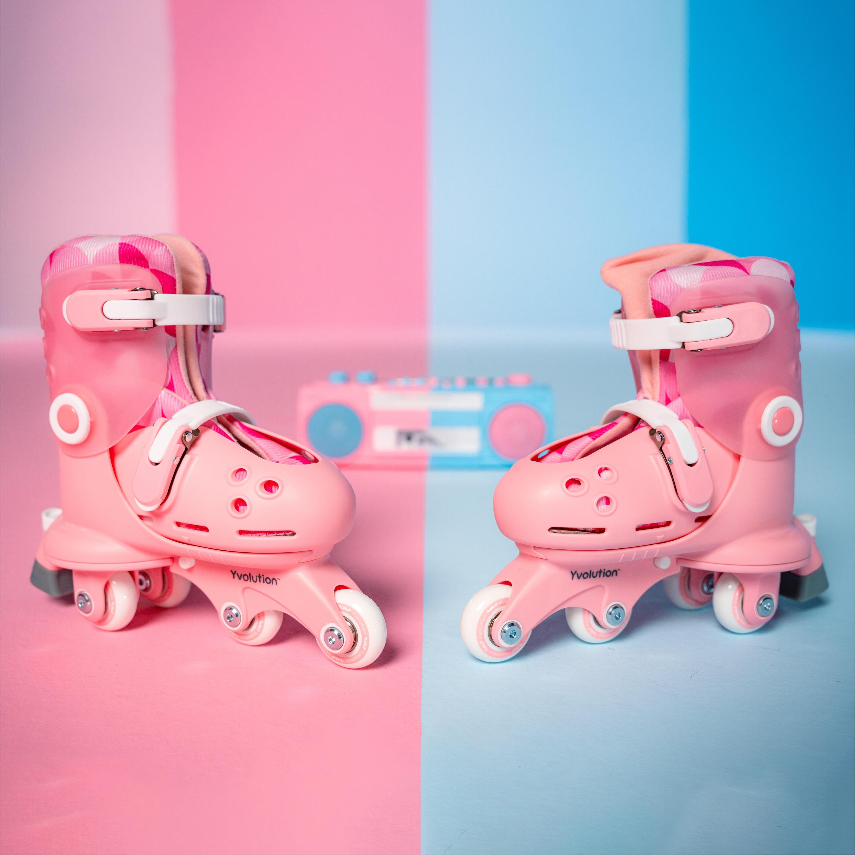 Yvolution Twista Skates - Roze 5/7