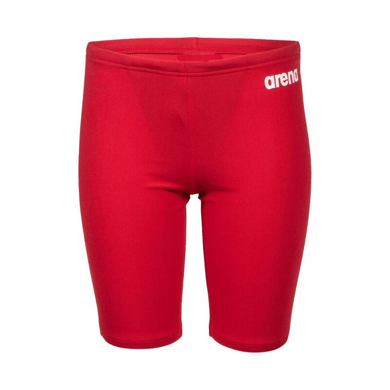 Arena Jammer de Bain Garçon Équipe Uni Rouge-Blanc