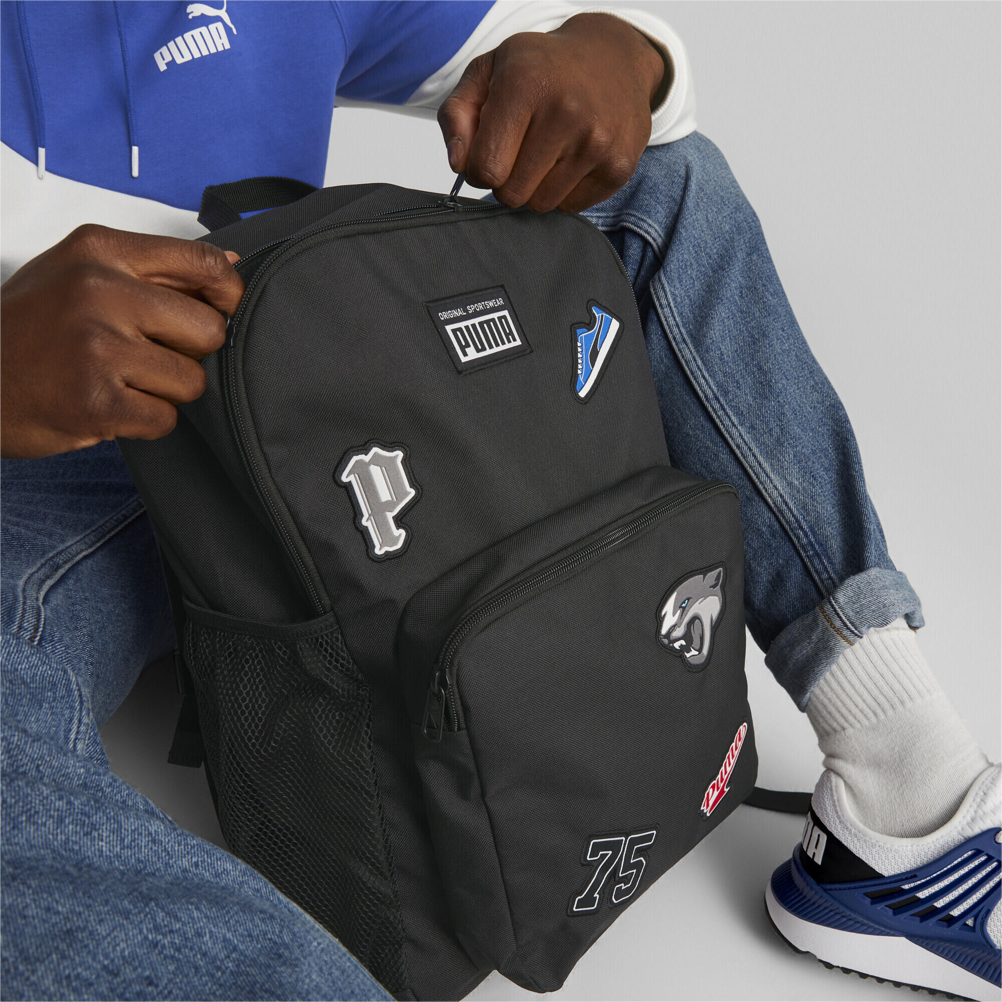 Mochila Puma Patch 18L, Preto, Unissex 3/6