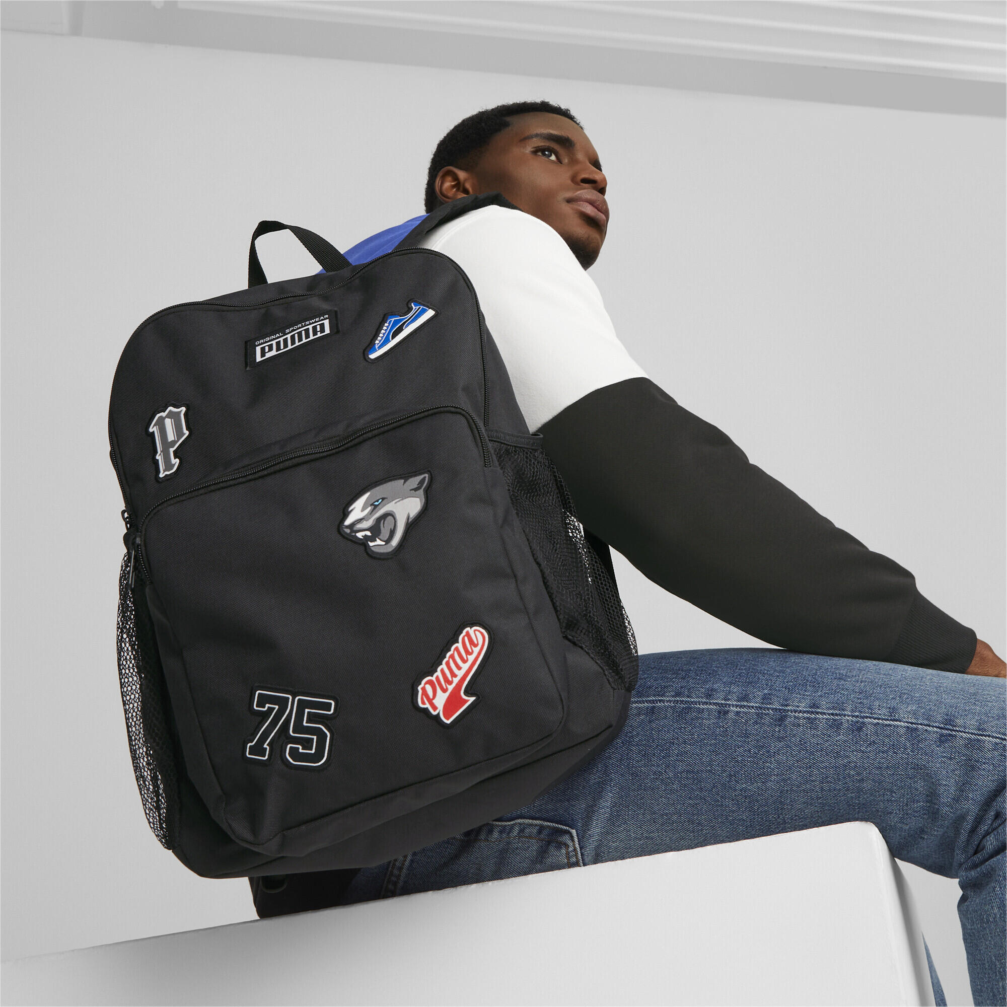 Mochila Puma Patch 18L, Preto, Unissex 2/6