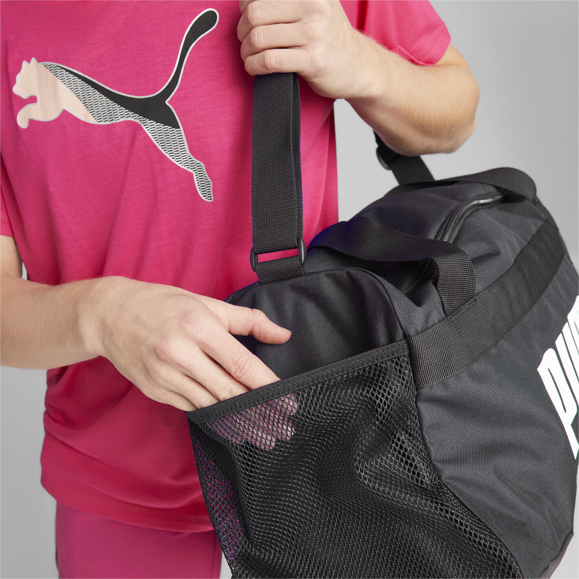 Bolsa Puma Challenger Duffel, Preto, Unissex 5/6