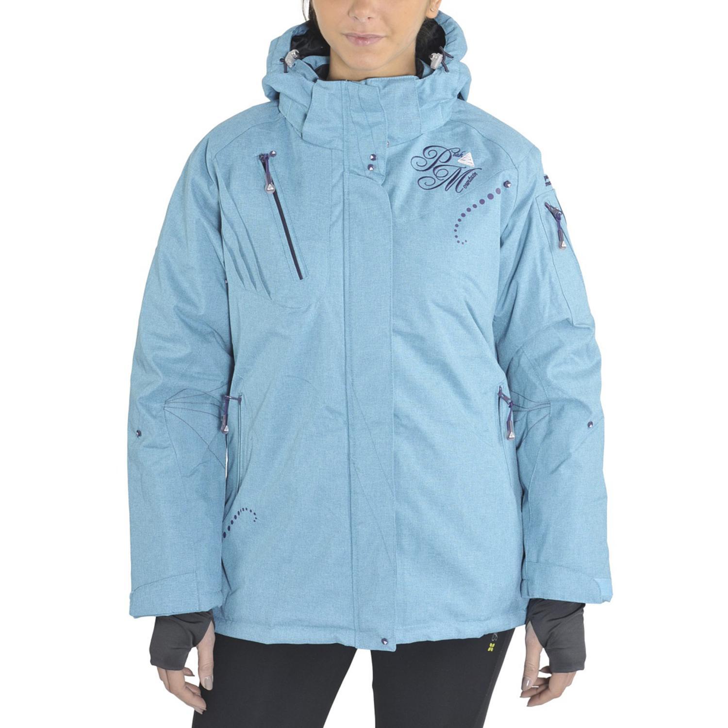 Peak Mountain - Combinaison De Ski Fille Peak Mountain Gazly - Combinaison De Ski - Bleu|rose - 14 À 16 Ans - Decathlon