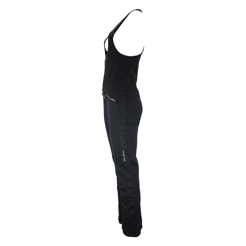 Softshell-Ski-Latzhose Frau Peak Mountain Achic