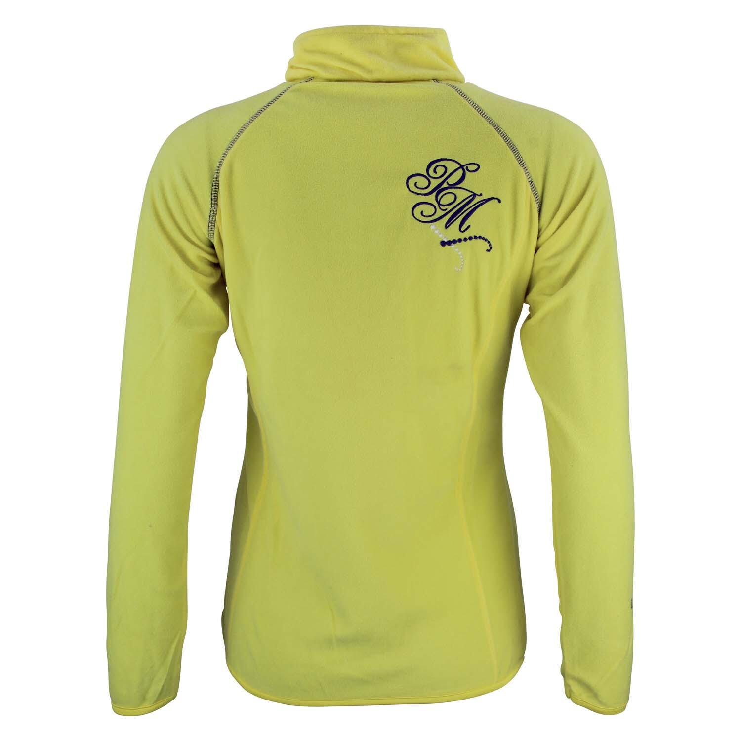 Micro fleece half zip sweatshirt for girls Peak Mountain Gafine 2/3