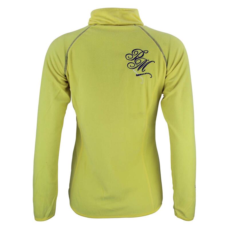 Microfleece sweatshirt met halve rits voor meisjes Peak Mountain Gafine