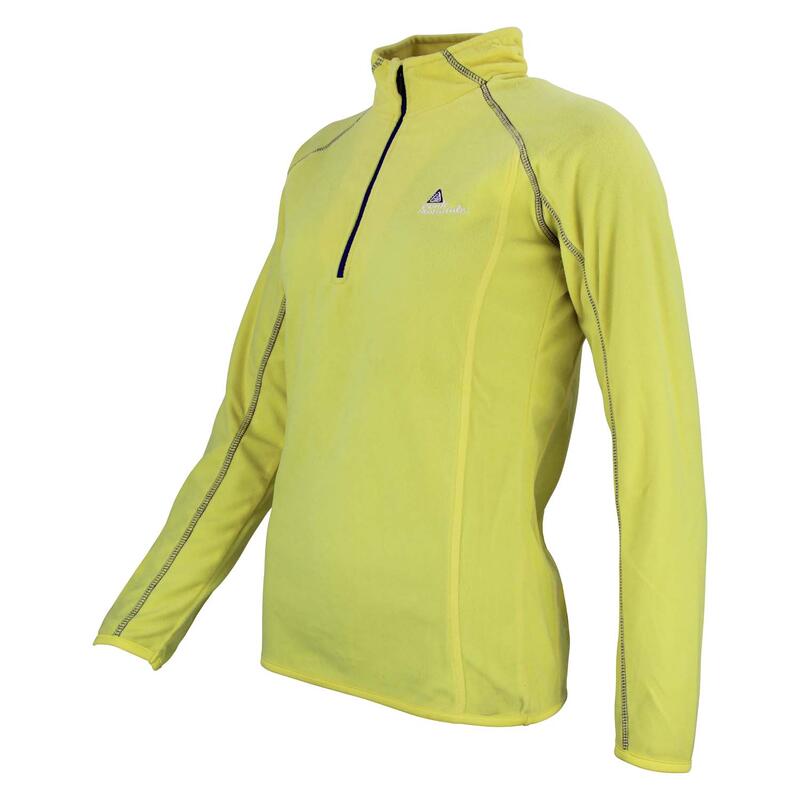 Microfleece sweatshirt met halve rits voor meisjes Peak Mountain Gafine