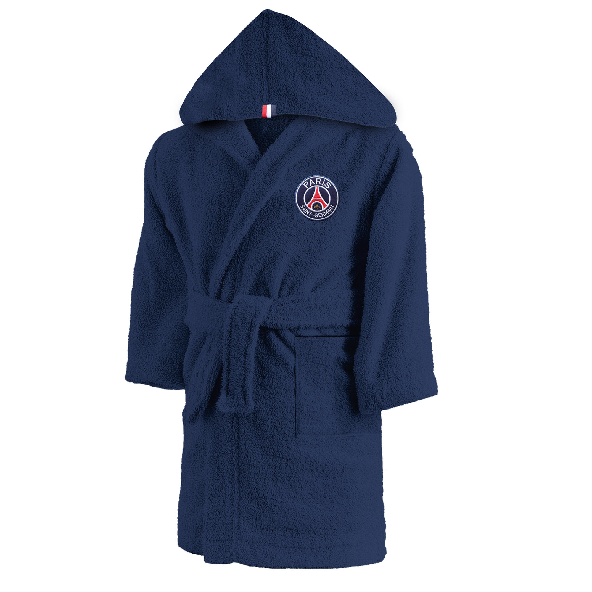 Peignoir de bain enfant 100% coton football Paris - Ruban 5/7