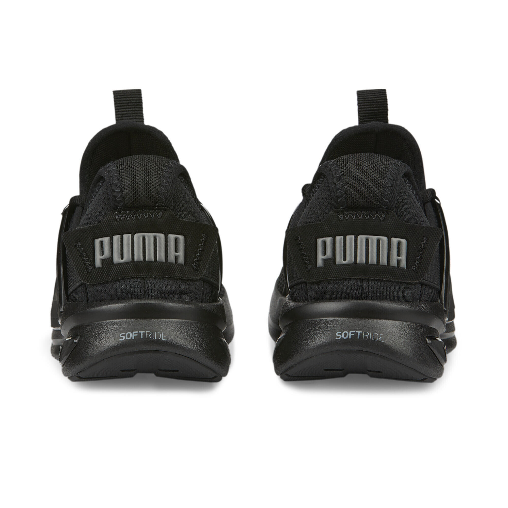 Basket Softride Enzo Evo Enfant et Adolescent PUMA Black Castlerock Gray 2/7
