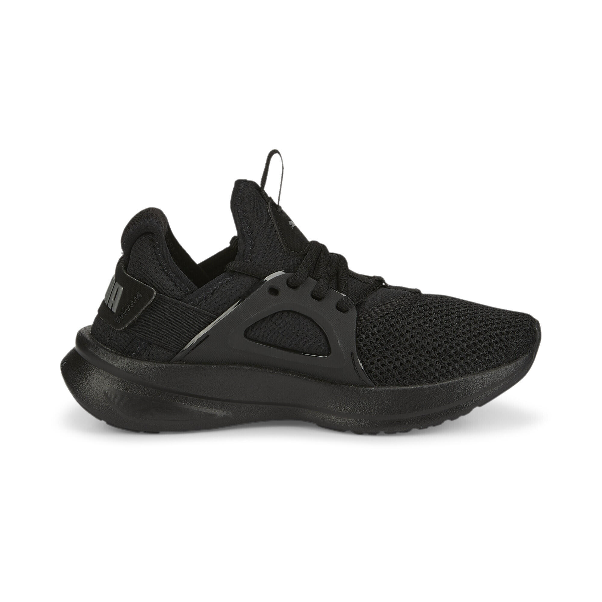 Basket Softride Enzo Evo Enfant et Adolescent PUMA Black Castlerock Gray 5/7